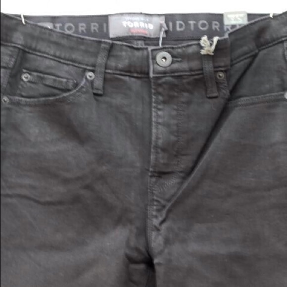 Torrid Premium High Rise Skinny Crop Pants - Picture 3 of 5